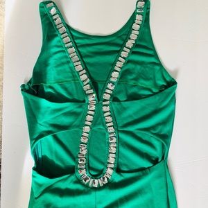 Embellished back dress